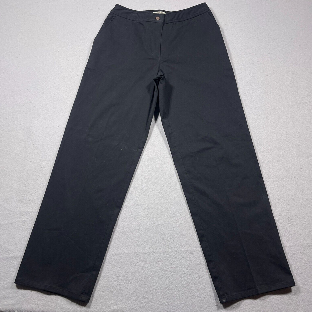 Tommy Bahama‎ Pants Women Size 10 Slacks Black Stretch Office Work Casual